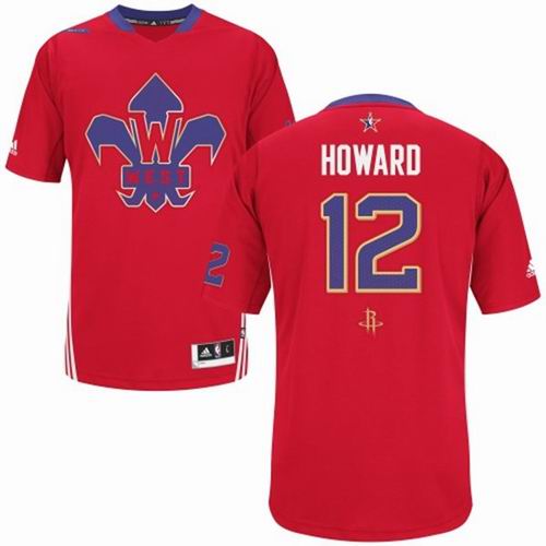 #12 Dwight Howard 2014 NBA All-Star Game Western Conference Swingman red Jersey
