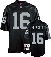 #16 Jim Plunkett mitchell&ness Raiders Premier Jersey black