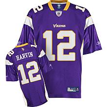 12# Percy Harvin Purple Minnesota Vikings Jersey
