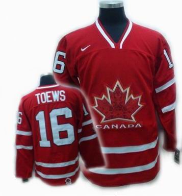 2010 Olympic Ice Hockey jerseys Team canada ice hockey #16 Toews red jersey