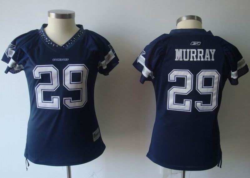 2010 Women Field Flirt Fashion Jersey Dallas Cowboys #29 DeMarco Murray Jerseys blue