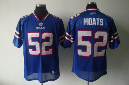2011 NEW Buffalo Bills #52 arthur moats blue Jersey