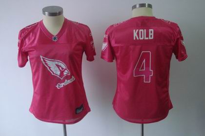 2011 Women FEM FAN Arizona Cardinals 4# Kevin Kolb red Team Color Jersey