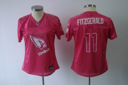 2011 Women FEM FAN Arizona Cardinals Larry Fitzgerald #11 red jerseys