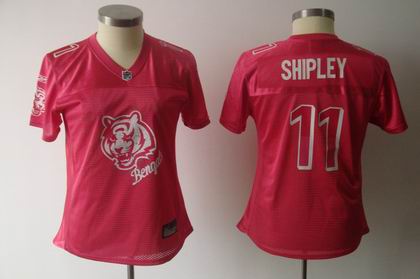 2011 Women FEM FAN Cincinnati Bengals #11 Shipley red Jersey