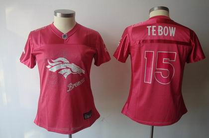 2011 Women FEM FAN Denver Broncos #15 Tim Tebow red Jerseys