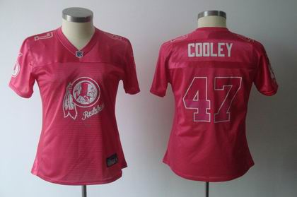 2011 Women FEM FAN Washington Redskins #47 Chris Cooley Team Color Jersey red