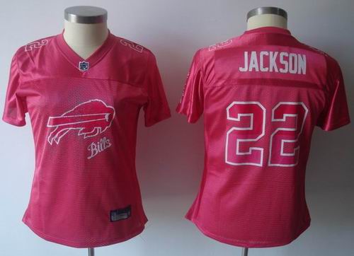 2011 Women Fem fan Buffalo Bills #22 Fred Jackson jersey pink