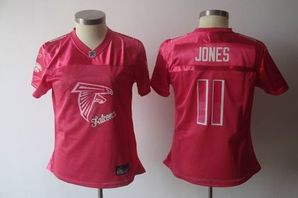2011 Womens FEM FAN Atlanta Falcons #11 Julio Jones Team Color red Jersey