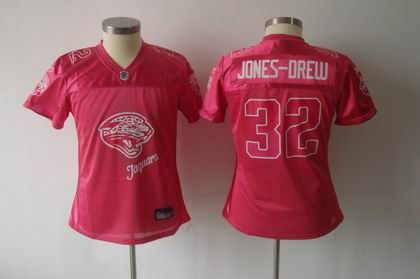 2011 Womens FEM FAN Jacksonville Jaguars #32 Maurice Jones-Drew red Jersey