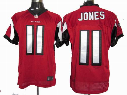 2012 Nike Atlanta Falcons 11 Julio Jones Red Elite Jerseys