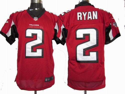 2012 Nike Atlanta Falcons 2 Matt Ryan Red elite Jerseys