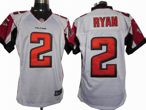 2012 Nike Atlanta Falcons 2 Matt Ryan white elite Jerseys