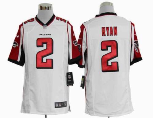 2012 Nike Atlanta Falcons 2 Matt Ryan white game Jerseys