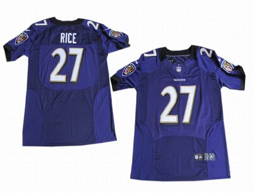 2012 Nike Baltimore Ravens #27 Ray Rice Purple elite jerseys