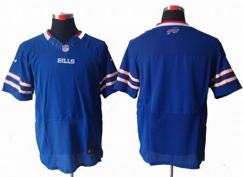 2012 Nike Buffalo Bills blank blue Elite jerseys