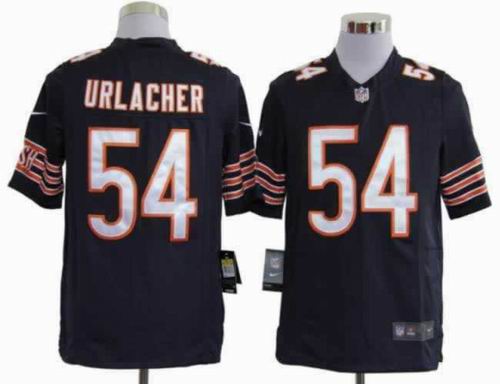 2012 Nike Chicago Bears #54 Brian Urlacher blue game jerseys