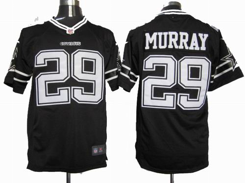 2012 Nike Dallas Cowboys #29 DeMarco Murray black game Jersey
