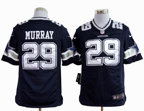2012 Nike Dallas Cowboys #29 DeMarco Murray blue game Jersey