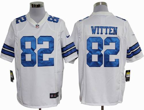 2012 Nike Dallas Cowboys #82 Jason Witten White game Jersey