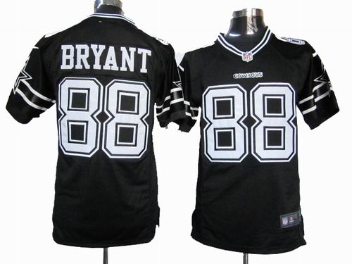 2012 Nike Dallas Cowboys #88 Dez Bryant black game jerseys