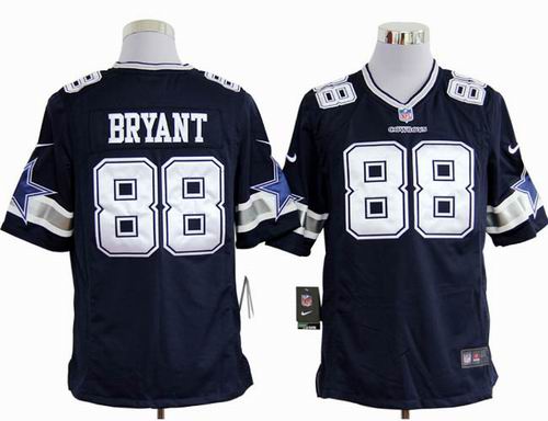 2012 Nike Dallas Cowboys #88 Dez Bryant blue game jerseys