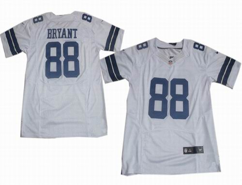 2012 Nike Dallas Cowboys #88 Dez Bryant white elite jerseys