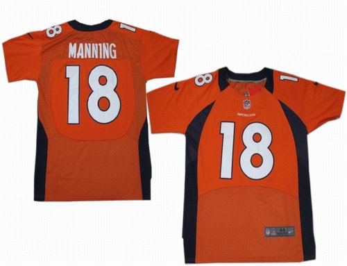 2012 Nike Denver Broncos 18# Peyton Manning 0range elite jerseys