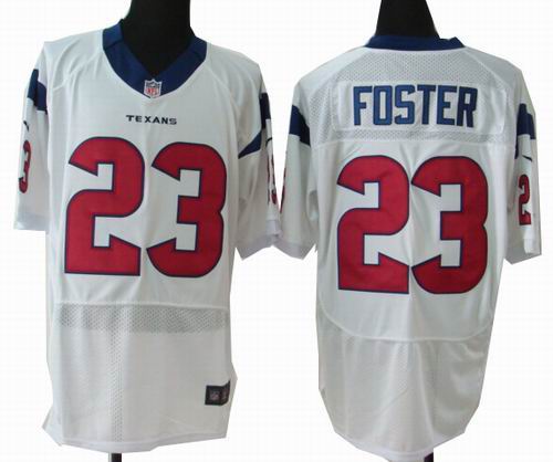 2012 Nike Houston Texans #23 Arian Foster white elite jerseys