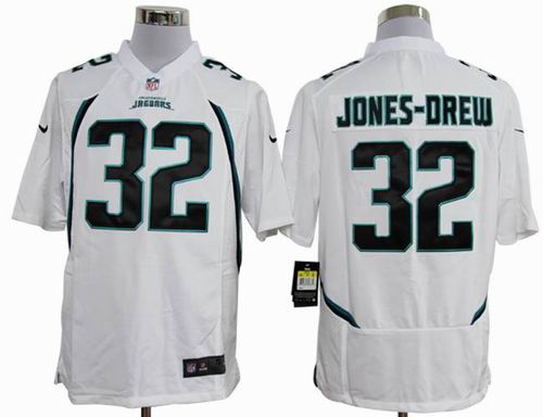 2012 Nike Jacksonville Jaguars #32 Maurice Jones-Drew white game jerseys