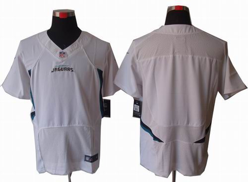 2012 Nike Jacksonville Jaguars blank white Elite jerseys