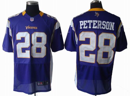 2012 Nike Minnesota Vikings #28 Adrian Peterson purple Elite jerseys