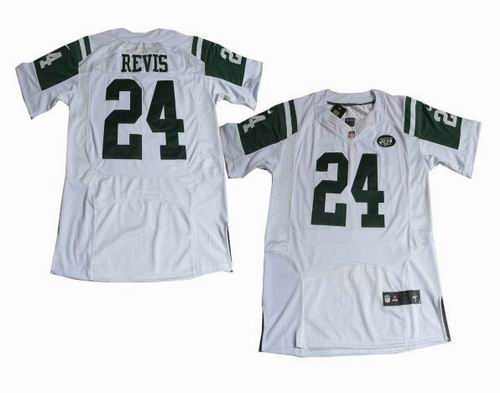 2012 Nike New York Jets #24 Darrelle Revis White Elite jerseys