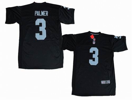 2012 Nike Okaland Raiders #3 Carson Palmer black elite  Jersey