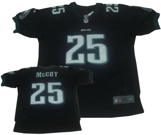 2012 Nike Philadelphia Eagles #25 lesean McCOY Black elite Jersey