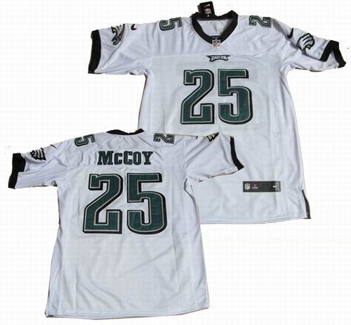 2012 Nike Philadelphia Eagles #25 lesean McCOY white elite Jersey