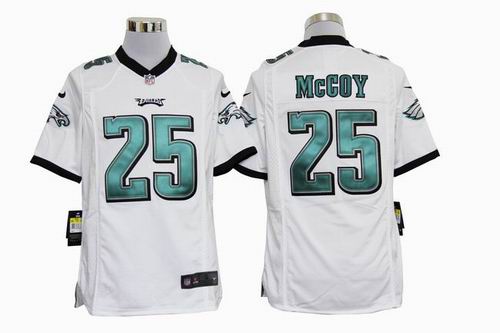 2012 Nike Philadelphia Eagles #25 lesean McCOY white game Jersey