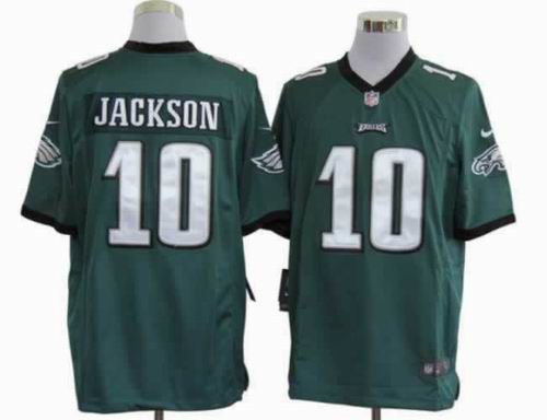2012 Nike Philadelphia Eagles 10 DeSean Jackson green game Jersey