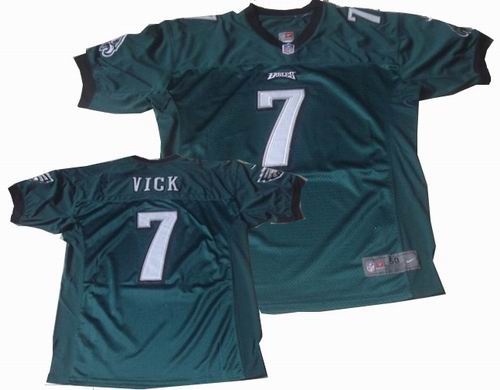 2012 Nike Philadelphia Eagles 7 Michael Vick Green elite Jersey