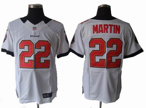 2012 Nike Tampa Bay Buccaneers #22 Doug Martin white Elite jerseys
