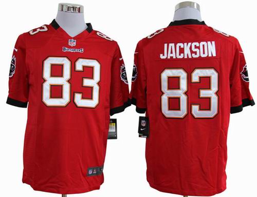 2012 Nike Tampa Bay Buccaneers 83# Vincent Jackson red game Jersey