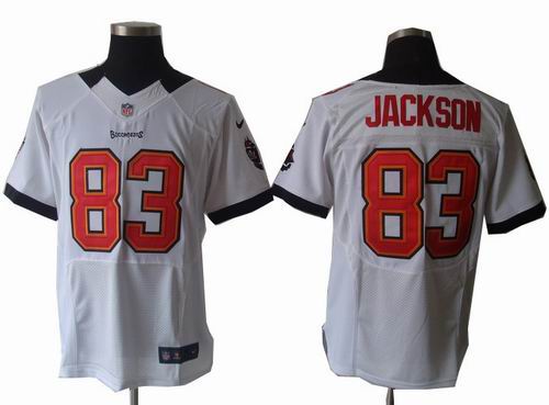 2012 Nike Tampa Bay Buccaneers 83# Vincent Jackson white Elite Jersey