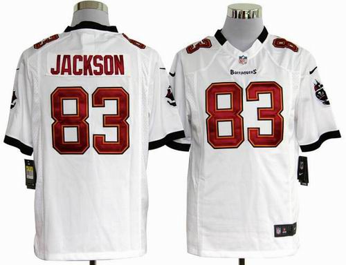 2012 Nike Tampa Bay Buccaneers 83# Vincent Jackson white game Jersey