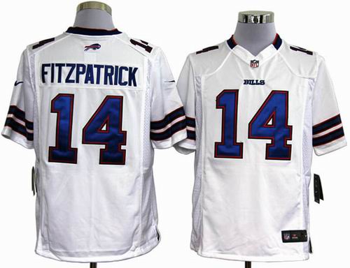 2012 Nike buffalo bills #14 fitzpatrick white game jersey