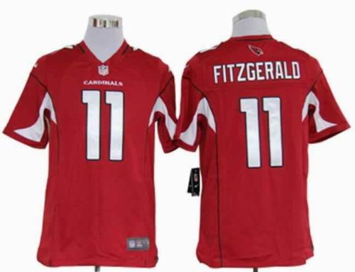 2012 nike Arizona Cardinals Larry Fitzgerald #11 red game jerseys