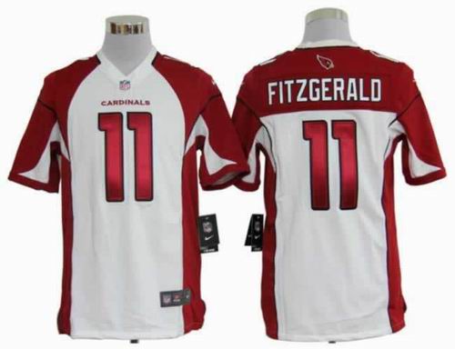 2012 nike Arizona Cardinals Larry Fitzgerald #11 white game jerseys