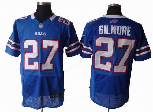 2012 nike Buffalo Bills #27 Stephen Gilmore blue Elite jerseys