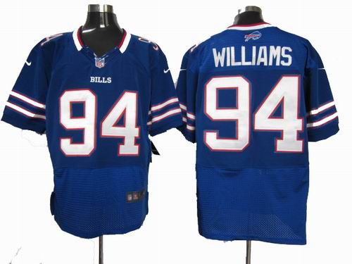 2012 nike Buffalo Bills 94 Mario Williams blue Elite jerseys