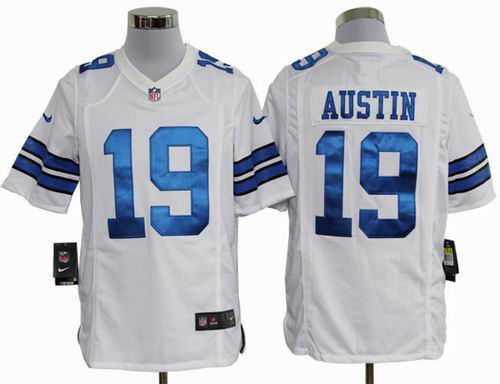 2012 nike Dallas Cowboys #19 Miles Austin white game jerseys