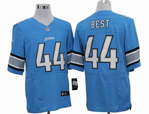 2012 nike Detroit Lions #44 Jahvid Best blue elite jerseys